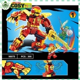 Đồ chơi lắp ghép xếp hình Ninjago cùng robot chiến đấu mang giáp với hơn 365 mảnh ghép