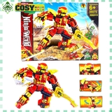 Đồ chơi lắp ghép xếp hình Ninjago cùng robot chiến đấu mang giáp với hơn 365 mảnh ghép
