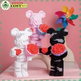 Đồ chơi lắp ghép xếp hình gấu bear brick đủ mẫu và kích thước đa dạng từ 2800 đến 12000 chi tiết