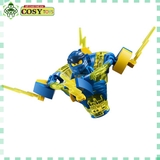 Đồ chơi lắp ghép ninja lốc xoáy Spinjitzu Jay Ninjago 3 trong 1 với 103 chi tiết