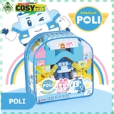 Túi xếp hình nhân vật poli với 52 chi tiết