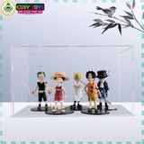 Mô hình combo các anh em Luffy, Zoro, Sanji, ACE, Sabo lúc nhỏ siêu đẹp cao 15cm - One Pece
