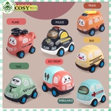 Đồ chơi mô hình 07 xe ô tô hoạt hình đủ chủ đề cho bé