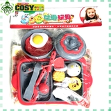 Gói đồ dùng nhà bếp kèm mô hình đồ ăn, bếp nấu...cho bé