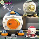 Đồ chơi ống tiết kiệm mô hình tên lửa phi hành gia cho bé