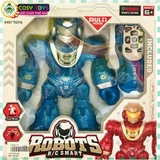 Đồ chơi robot siêu nhân có điều khiển, kèm nhạc và nhiều chế độ di chuyển khác nhau