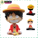 Mô hình Monkey D. Luffy Mũ Rơm Lắc Đầu - One Piece - Có Hộp Màu