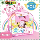 Túi xếp hình nhân vật poli với 52 chi tiết