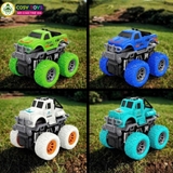 Đồ chơi túi 4 mô hình xe đua quán tính xe địa hình cho bé