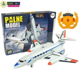 Đồ chơi mô hình máy bay vận tải cỡ lớn có điều khiển từ xa, kèm nhạc và đèn cho bé