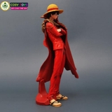 Mô hình đồ chơi Luffy mũ rơm áo choàng đỏ - One Piece