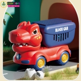 Đồ chơi xe khủng long đồ chơi kèm thùng chở lêgô 124 chi tiết cho bé