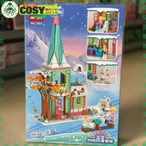 Đồ chơi lắp ghép xếp hình Lâu đài công chúa tuyết Elsa với hơn 324 chi tiết