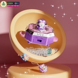 Đồ chơi hộp phụ kiện trang điểm ma thuật 77 chi tiết sáng tạo cho bé