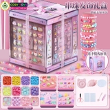 Đồ chơi hạt làm vòng tay, vòng cổ 10 trong 1 với nhiều mẫu thủ công thoả sức sáng tạo cho bé