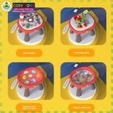 Bàn học đồ chơi bận rộn đa chức năng vui nhộn dành cho các bé từ 3 tuổi trở lên