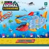 Đồ chơi tàu ngầm cá mập chở sinh vật biển mới cao cấp cho bé
