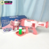 Đồ chơi bắn bong bóng xà phòng 32 nòng tạo bong bóng đủ màu sắc loại to cho bé