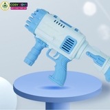 Đồ chơi bắn bong bóng xà phòng 32 nòng tạo bong bóng đủ màu sắc loại to cho bé