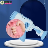 Đồ chơi bắn bong bóng xà phòng 32 nòng tạo bong bóng đủ màu sắc loại to cho bé