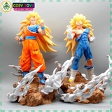 Mô hình DragonBall SonGoku SSJ3 - hàng cao cấp - Cao 37cm - Nặng 3500 Gram - Dragon Ball