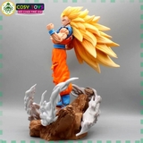Mô hình DragonBall SonGoku SSJ3 - hàng cao cấp - Cao 37cm - Nặng 3500 Gram - Dragon Ball