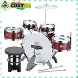 Bộ đánh trống gồm 5 trống nhỏ và 01 trống bass cho bé