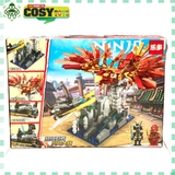 Đồ chơi lắp ghép xếp hình phượng hoàng lửa của Ninjago với 515 mảnh ghép