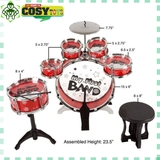 Bộ đánh trống gồm 5 trống nhỏ và 01 trống bass cho bé