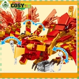 Đồ chơi lắp ghép xếp hình phượng hoàng lửa của Ninjago với 515 mảnh ghép
