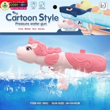 Đồ chơi ống súng nước một tia nhân vật hoạt hình với dung tích 600ml cho bé
