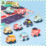 Đồ chơi mô hình 07 xe ô tô hoạt hình đủ chủ đề cho bé