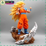 Mô hình DragonBall SonGoku SSJ3 - hàng cao cấp - Cao 37cm - Nặng 3500 Gram - Dragon Ball