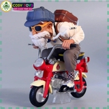 Mô Hình DragonBall Quy Lão lái xe máy cao 14cm rộng 13cm nặng 300g , Figure DragonBall