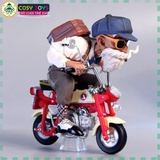 Mô Hình DragonBall Quy Lão lái xe máy cao 14cm rộng 13cm nặng 300g , Figure DragonBall