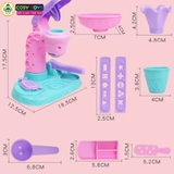 Đồ chơi đất nặn máy làm kem, bánh ngọt bằng đất sét an toàn cho bé