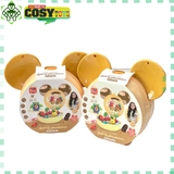 Bộ đồ chơi mô hình các loại đồ ăn nhà bếp với 24 chi tiết, túi đeo dạng hình chuột Mic.key