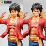Mô hình OnePiece Luffy Haki hoa anh đào - cao 25cm - nặng 500gram - phụ kiện : 2 mặt thay thế - Có box màu - Figure anime One Piece