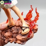 Mô hình OnePiece Luffy Haki hoa anh đào - cao 25cm - nặng 500gram - phụ kiện : 2 mặt thay thế - Có box màu - Figure anime One Piece