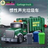 Đồ chơi mô hình xe môi trường cỡ lớn cao cấp với đèn nhấp nháy và chi tiết chuyển động cho bé