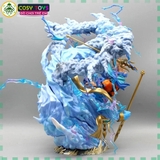 Mô hình One Piece Enel Chúa Trời siêu phẩm trạng thái chiến đấu cao cấp, mẫu cao 35cm nặng 4.9kg - Figure OnePiece - có hộp xốp màu