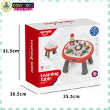Bàn học đồ chơi bận rộn đa chức năng vui nhộn dành cho các bé từ 3 tuổi trở lên
