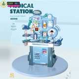 Đồ chơi bàn bác sỹ khám bệnh cỡ lớn với 42 chi tiết cho bé