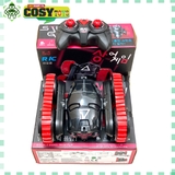 Đồ chơi xe địa hình stunt racer mẫu Squid gam màu đỏ điều khiển từ xa cho bé