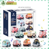 Đồ chơi mô hình 07 xe ô tô hoạt hình đủ chủ đề cho bé