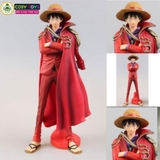 Mô hình đồ chơi Luffy mũ rơm áo choàng đỏ - One Piece