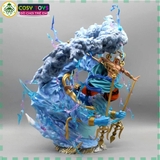 Mô hình One Piece Enel Chúa Trời siêu phẩm trạng thái chiến đấu cao cấp, mẫu cao 35cm nặng 4.9kg - Figure OnePiece - có hộp xốp màu