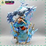 Mô hình One Piece Enel Chúa Trời siêu phẩm trạng thái chiến đấu cao cấp, mẫu cao 35cm nặng 4.9kg - Figure OnePiece - có hộp xốp màu