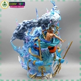 Mô hình One Piece Enel Chúa Trời siêu phẩm trạng thái chiến đấu cao cấp, mẫu cao 35cm nặng 4.9kg - Figure OnePiece - có hộp xốp màu