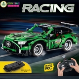 Đồ chơi xếp hình lắp ghép mô hình xe thể thao có động cơ điều khiển từ xa từ 335-354 chi tiết cho bé